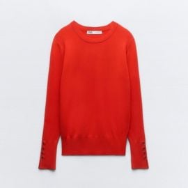 Basic Knit Sweater at Zara